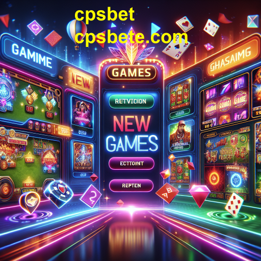 Descubra os Novos Jogos em cpsbet